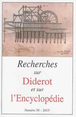 Recherches sur Diderot et sur l'Encyclopédie, n° 50