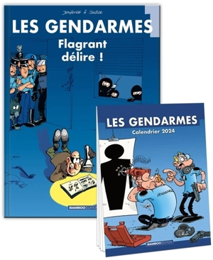 Les gendarmes : pack tome 1 + calendrier 2024 - Olivier Sulpice