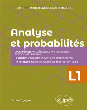 Analyse et probabilités L1 - Nicolas Nguyen