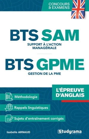 BTS SAM, support à l'action managériale, BTS GPME, gestion de la PME : l'épreuve d'anglais - Isabelle Arnaud