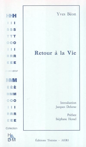 Retour à la vie - Yves Béon