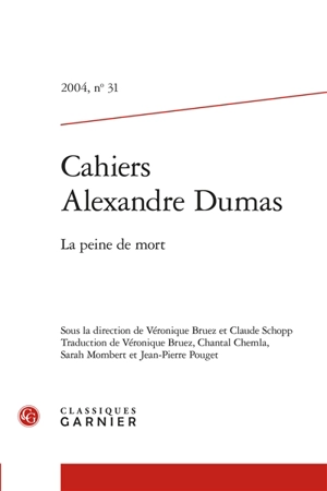 La peine de mort - Alexandre Dumas