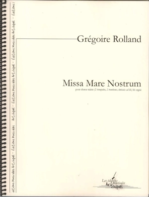 Missa "Mare nostrum" - Grégoire Rolland
