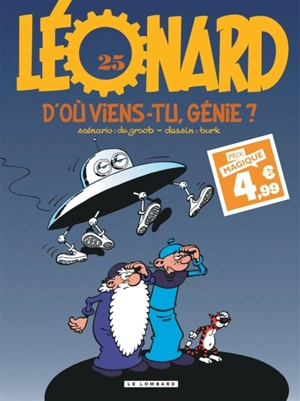 Léonard. Vol. 25. D'où viens-tu, génie ? - Bob De Groot