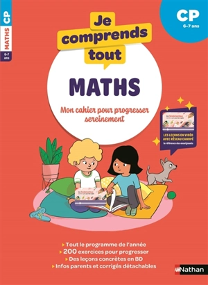 Je comprends tout ! Maths : mon cahier pour progresser sereinement : CP, 6-7 ans - Gwenaëlle Espagnol