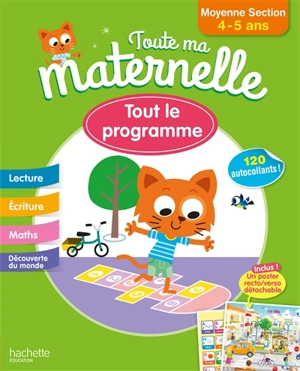 Toute ma maternelle, moyenne section, 4-5 ans : tout le programme - Guy Blandino