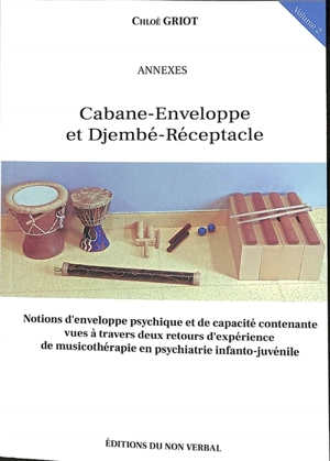 Cabane-enveloppe et djembé-réceptacle : notions d'enveloppe psychique et de capacité contenante vues à travers deux retours d'expérience de musicothérapie en psychiatrie infanto-juvénile. Vol. 2. Annexes - Chloé Griot