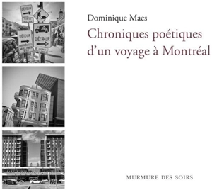 Chroniques poétiques d'un voyage à Montréal - Dominique Maes