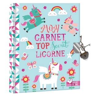 Mon carnet top secret licorne