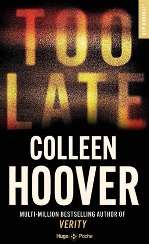 Too late - Colleen Hoover