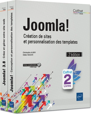 Joomla ! : création de sites et personnalisation des templates : coffret 2 livres - Didier Mazier