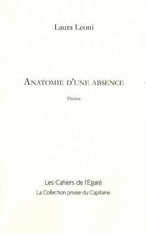 Anatomie d'une absence - Laura Leoni