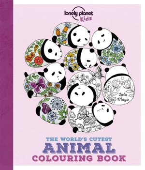 Cutest Animal Colouring Book 1ed -anglais - Lonely Planet