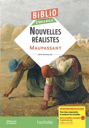 Nouvelles réalistes : sept nouvelles - Guy de Maupassant