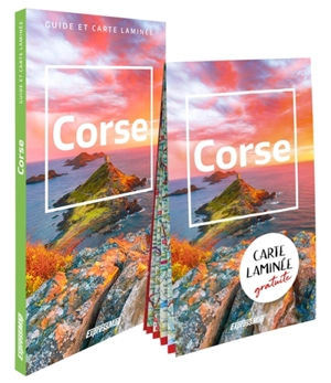 Corse : guide et carte laminée - Elzbieta Wszeborowska