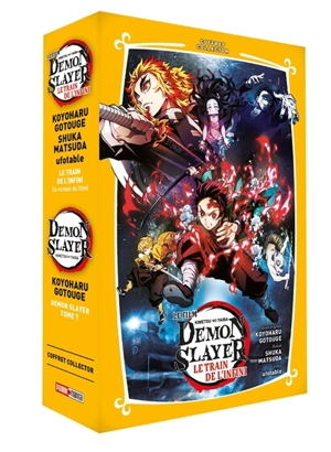 Demon Slayer : coffret collector tome 7 + roman jeunesse tome 3 - Koyoharu Gotouge