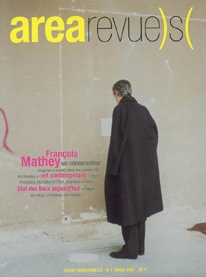 Arearevue)s(, n° 1. François Mathey