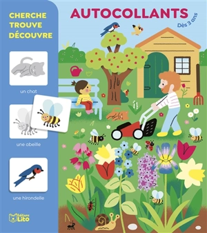 Le jardin : autocollants : dès 3 ans - Mélissande Luthringer