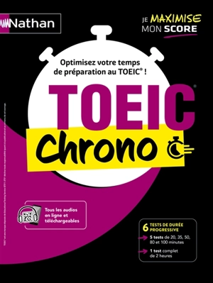 TOEIC chrono : optimisez votre temps de préparation au TOEIC ! - Philippe Hermelin