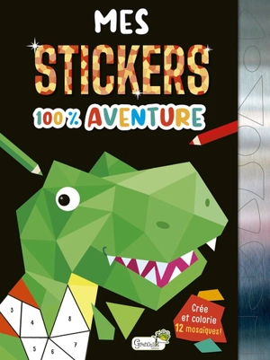 Mes stickers 100 % aventure - Christel Durantin