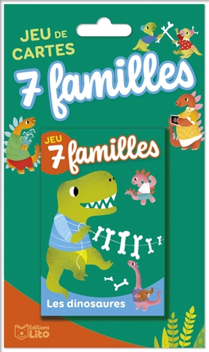 7 familles : les dinosaures : jeu de cartes - Maria Neradova