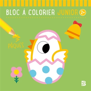 Bloc à colorier junior 2+ : Pâques - Emma Martinez