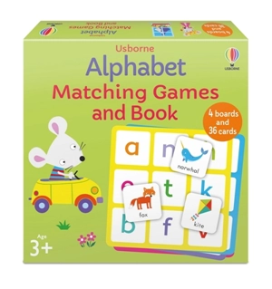 Alphabet Matching Games and Book - Nolan, Kate