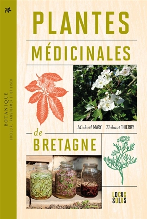 Plantes médicinales de Bretagne : cueillir, transformer et utiliser - Mickaël Mary