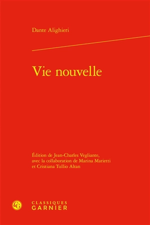 Vie nouvelle - Dante Alighieri