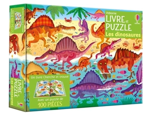 Les dinosaures : Coffret livre et puzzle