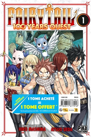 Fairy Tail : 100 years quest : pack offre découverte T01 et T02 - Hiro Mashima