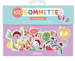 P'tites bêtes : 100 gommettes. Little critter stickers. Pegatinas de bichitos - Inga Wilmink