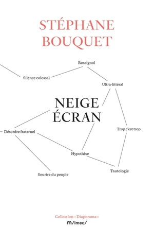 Neige écran - Stéphane Bouquet