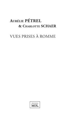 Vues prises à Romme - Aurélie Pétrel