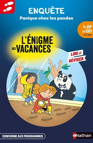 Panique chez les pandas : l'énigme des vacances, du CP au CE1 - Claudine Aubrun