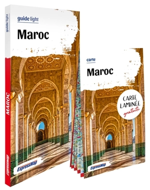 Maroc : guide et carte laminée - Elzbieta Wszeborowska