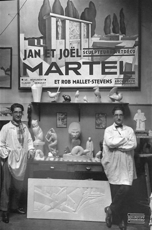 Jan et Joël Martel, sculpteurs Art déco, et Rob Mallet-Stevens, architecte - Emmanuel Bréon