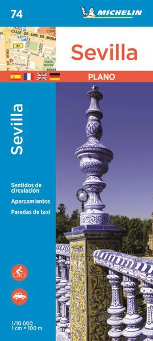 PLANS DE VILLE MICHELIN EUROPE - PLAN SEVILLA - Collectif