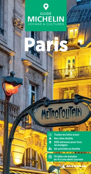 Paris : 75 idées de promenades - Manufacture française des pneumatiques Michelin