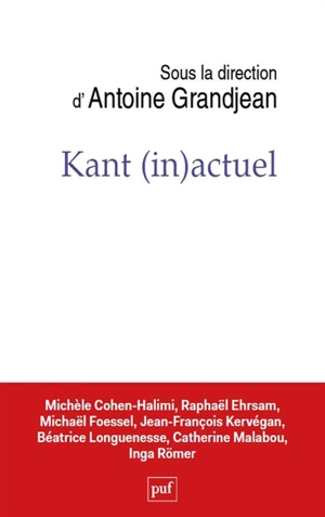 Kant (in)actuel