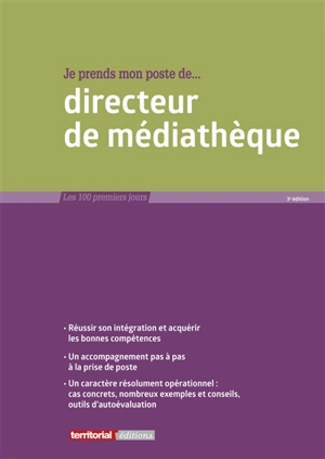 Je prends mon poste de... directeur de médiathèque - Fabrice Anguenot