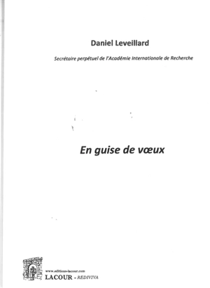 En guise de voeux - Daniel Leveillard