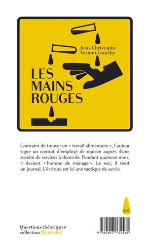 Les mains rouges : vous allez adorer rentrer chez vous - Jean-Christophe Vermot-Gauchy