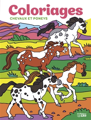 Chevaux et poneys : coloriages - Eléonore Della Malva