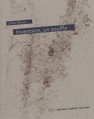 Inventaire, un souffle - Julien Simon