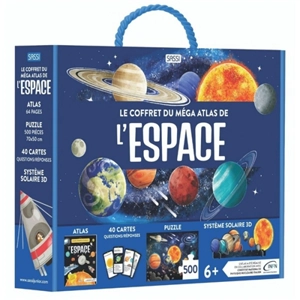 Le coffret du méga atlas de l'espace - Irena Trevisan