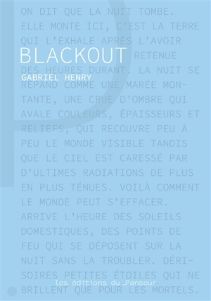 Blackout - Gabriel Henry