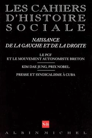 Cahiers d'histoire sociale (Les)