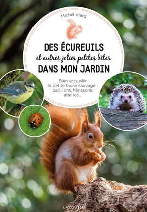 Des écureuils et autres jolies petites bêtes dans mon jardin : bien accueillir la petite faune sauvage : papillons, hérissons, abeilles... - Michel Viard
