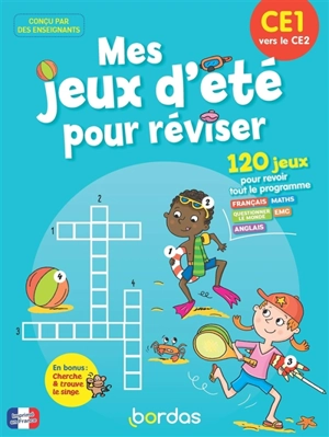 Mes jeux d'été pour réviser, CE1 vers le CE2 - Cécile Laugier